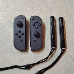 Original Nintendo Switch Joycons Controller With Wrist Straps