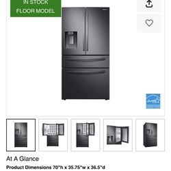Samsung Black Stainless French Door Fridge 