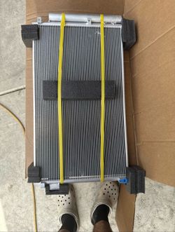 AC Condenser for 2006-2011 Honda Civic Coupe 2-Door With Receiver Drier Aluminum