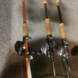 Fishing Casting Rods Shimano  Reels