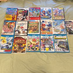 Wii And Wii U Games 
