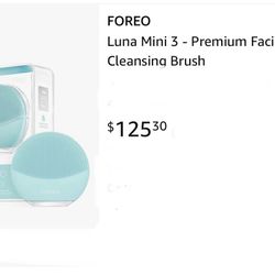 FOREO LUNA MINI 3 PREMIUM FACIAL CLEANSING. BRUSHED 