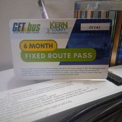 6mo.Bus Pass