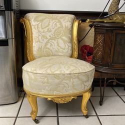 Gold chair