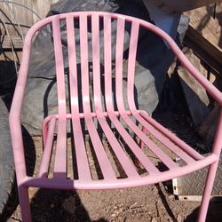 5 metal outdoors Chairs 