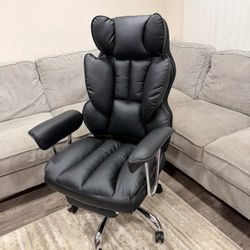 Efomao Big and Tall Office Chair with Foot Rest