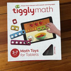 Tiggly Math For Tablets  (iPad/Tablets Not Included)