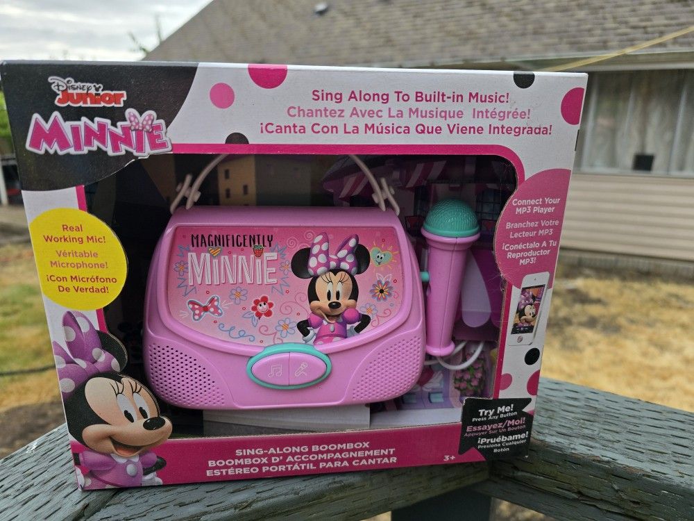 Minnie Sing Alone Boombox