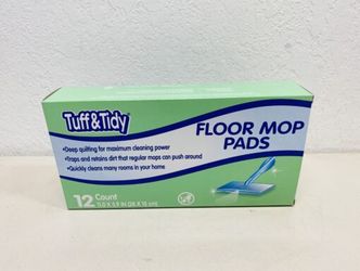 12 Count Tuff &Tidy Floor Mop Pads