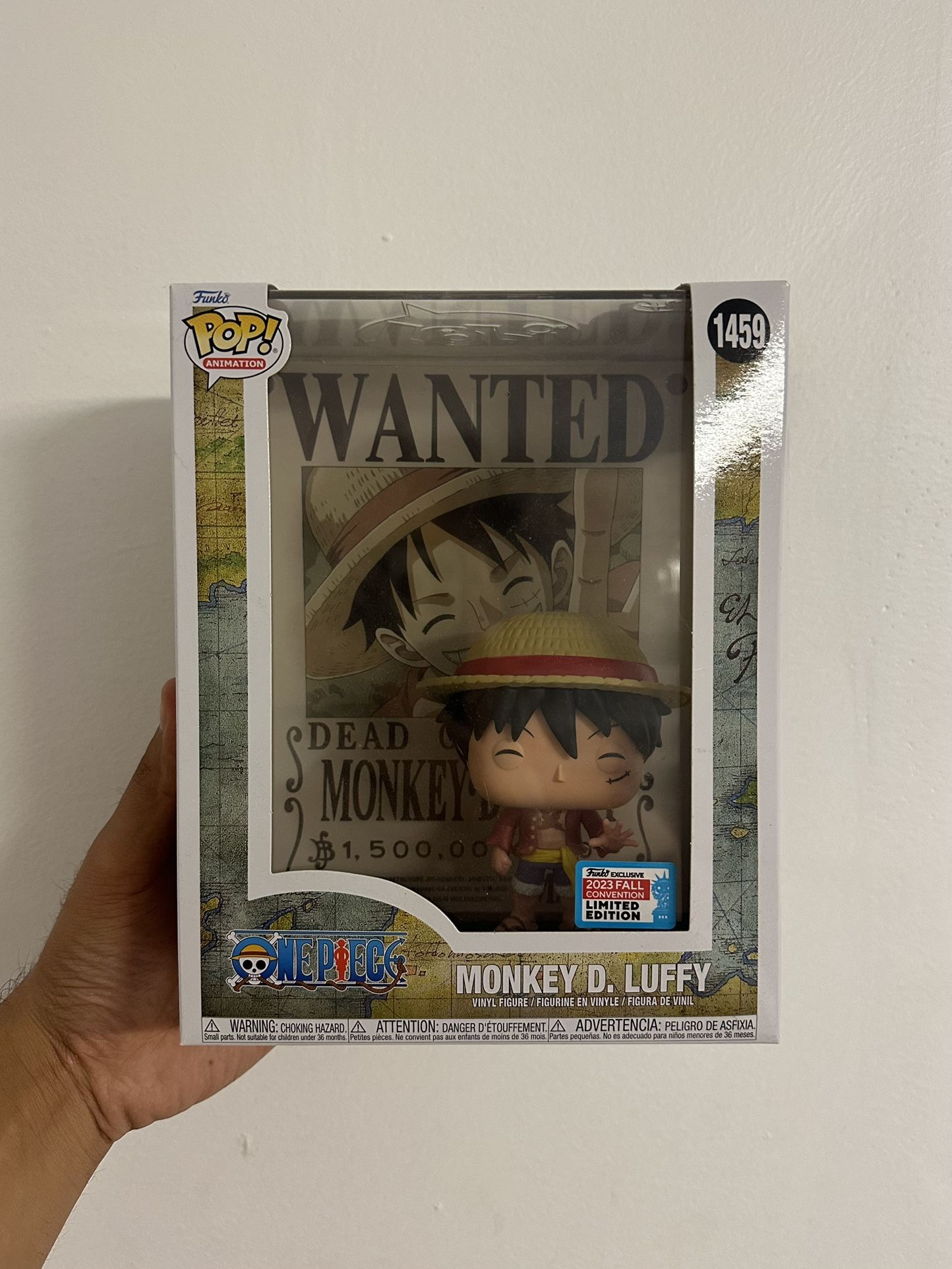 MONKEY D LUFFY WANTED POSTER FUNKO POP