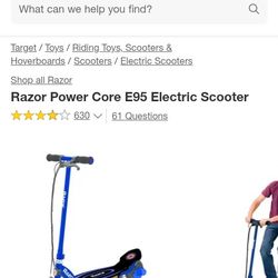 Razor Electric Scooter 