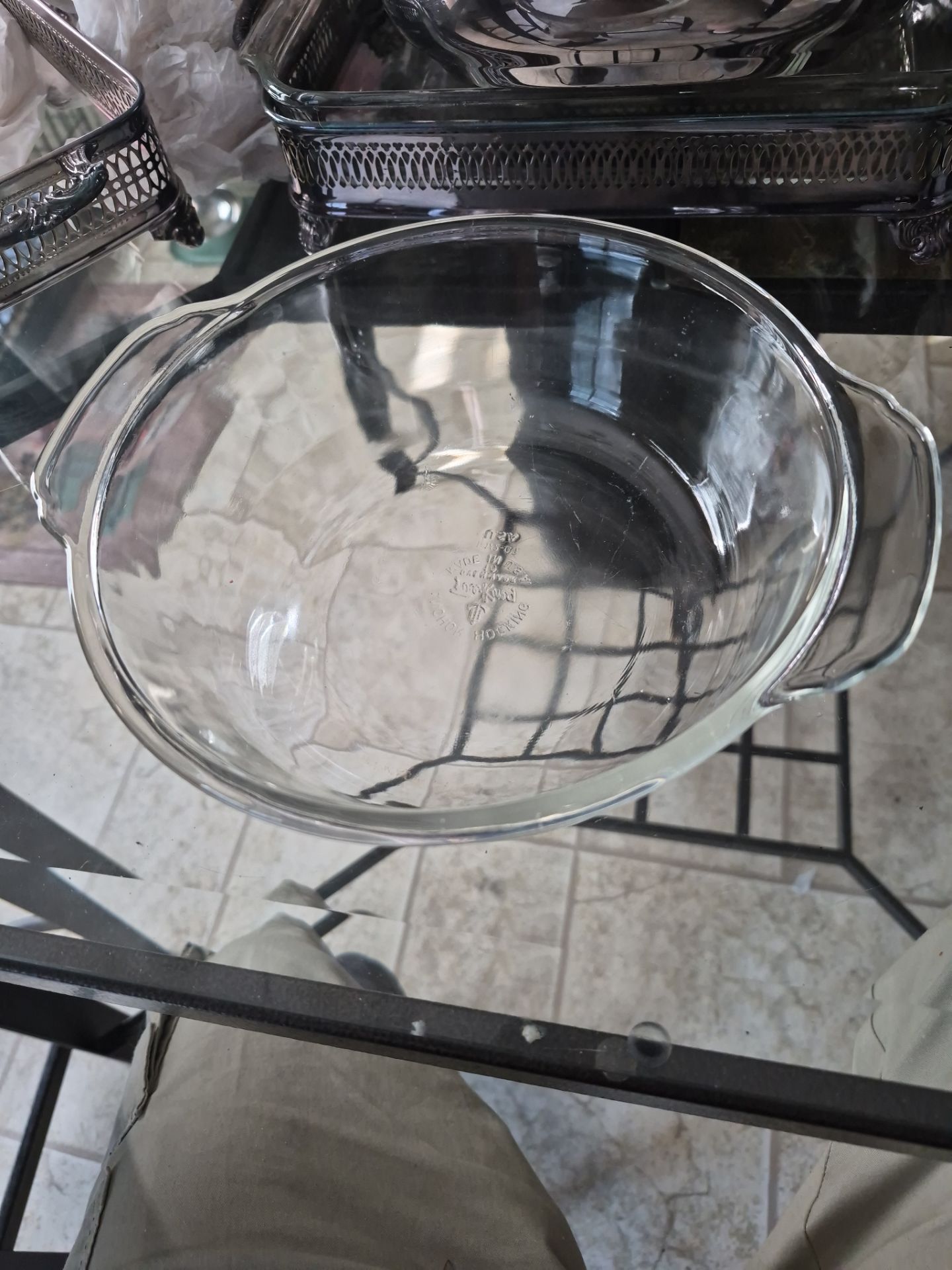 Anchor Hocking Casserole Clear Bowl