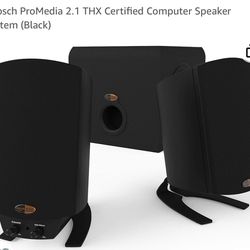 Klipsch ProMedia 2.1 Computer Speaker System (Black)