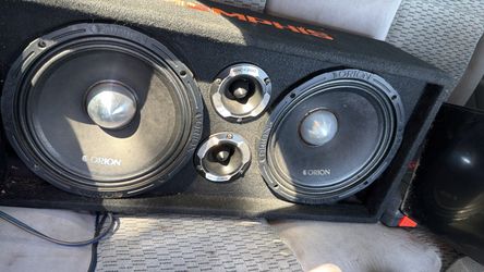 orion hcca 10 inch midranger spearkers