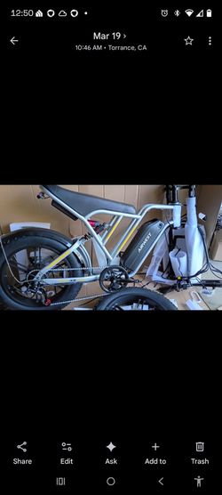 Brand new 20x4 ebike