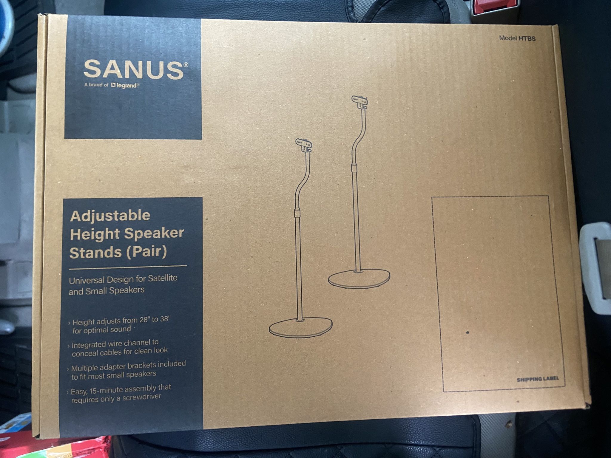SANUS Speaker Stands Pair