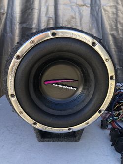 Audiobahn 10 Inch Bazooka Bass Tube 