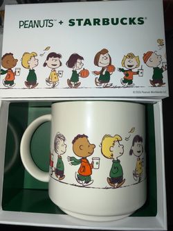 Starbucks x Peanuts Ceramic Coffee Mug