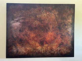 Original large format painting by famous local artist