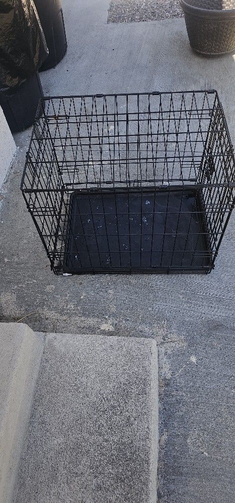 Black Crate Or Cage