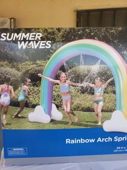 Arch water sprinkler