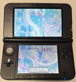 Blue Nintendo 3ds XL/LL with 688