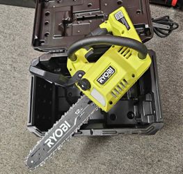 RYOBI 40V HP 12" CHAINSAW WITH CARRYING CASE (TOOL-ONLY)