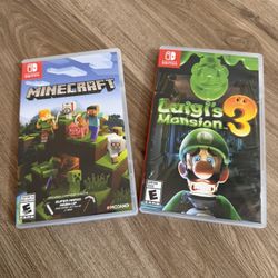 Minecraft And Luigi’s Mansion 