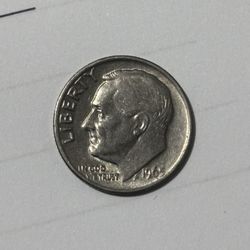 1965 Dime No Mint Mark  And Errors 