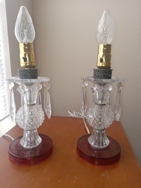 Pair Of Antique Style Table Lamps