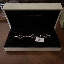 Van Cleef & Arpels Black Charm Bracelet