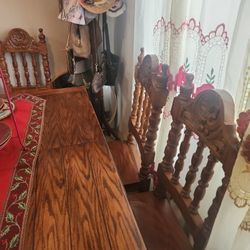 Dining Table With Matching Chairs