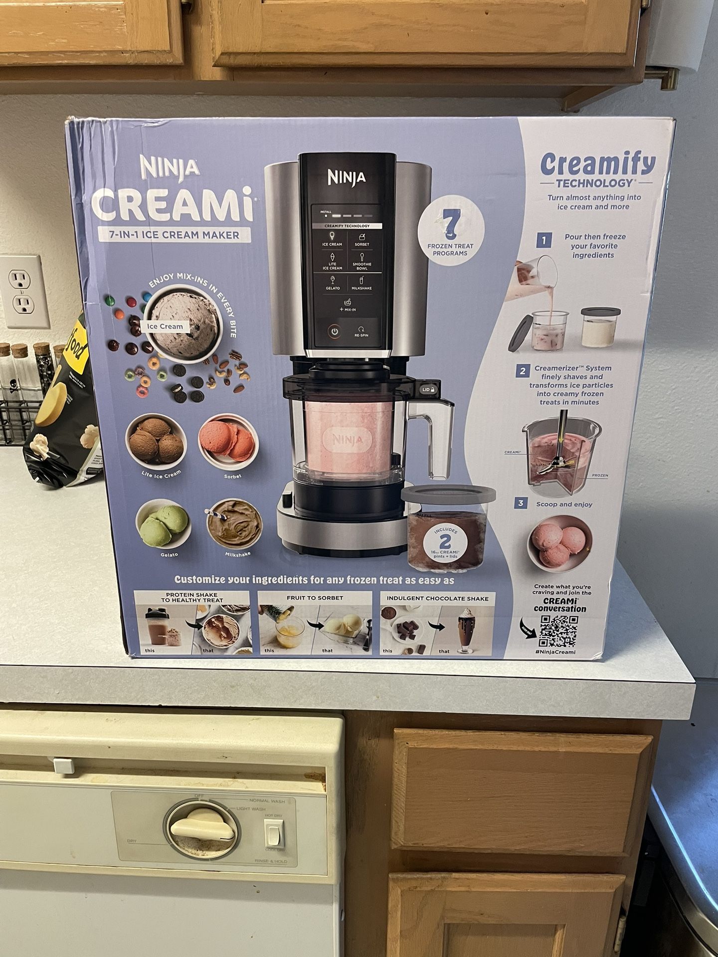 Ninja Creami 7 In 1 Ice Cream Maker