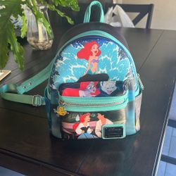 little mermaid backpack