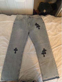 Chrome heart jeans