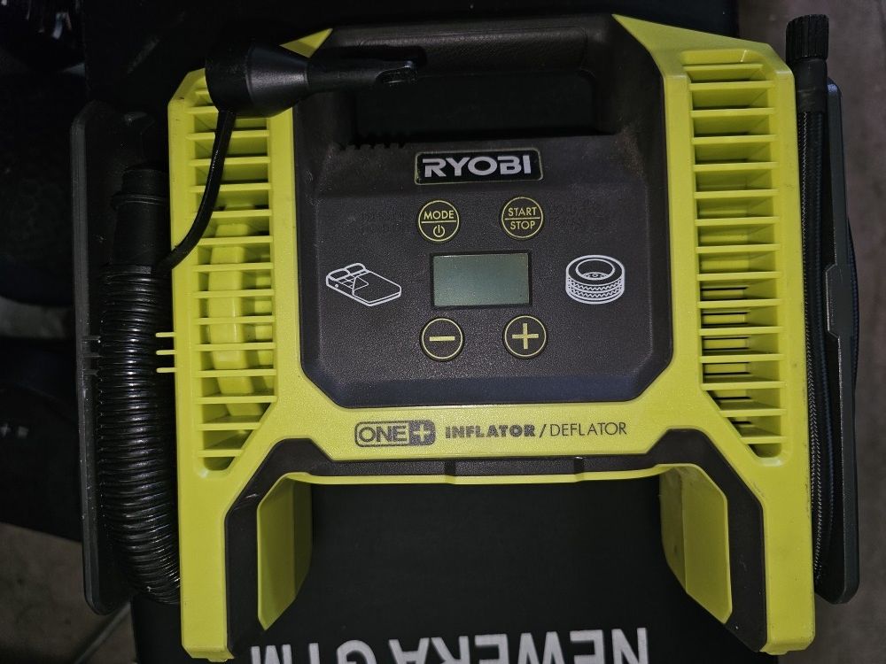 Ryobi 18V inflator/ deflator