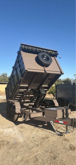 Heavy duty 8 lug trailer 12 ft ! 2027 🚛🦾