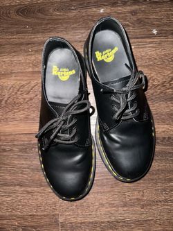 Dr. Martens Black Leather Oxford Shoes
