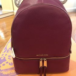 Michael Kors purple authentic backpack brand new