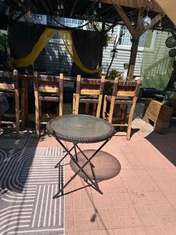 Patio table