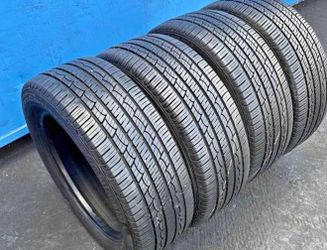 205/55/16 Continental set de Tires con 80% de vida las 4