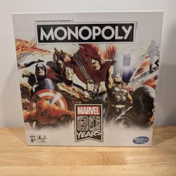 Hasbro Monopoly Marvel 80 Years Edition Board Game New 