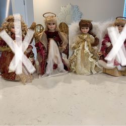 Porcelain Dolls Vintage… Includes Both… Last 2 Available…