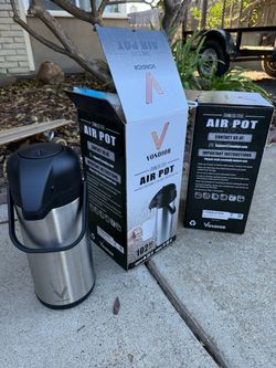FREE 2 Vondior Stainless Steel Coffee Dispenser with Pump