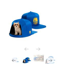 Warriors  Medium Size Dog House Hat. 
