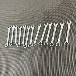 7mm/ 8mm Usa Made Mini Wrenches Lot 