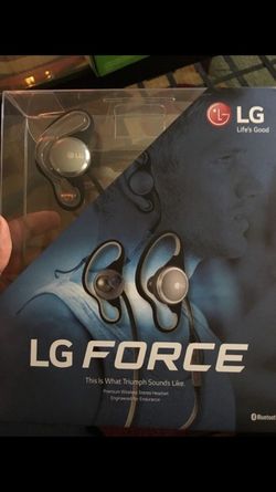 Lg force Bluetooth headset