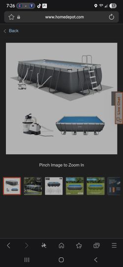 Intex 18x9 52 In Deep Rectangular Pool