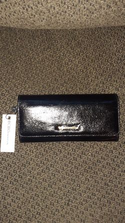 Nwt BCBG Black leather wallet