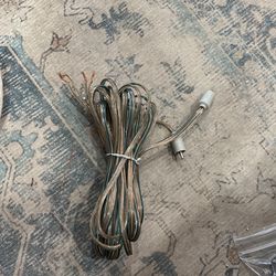Pair Bang Olufsen Type Speaker Cables 2 Pin DIN Female -10 ft Long  High Quality